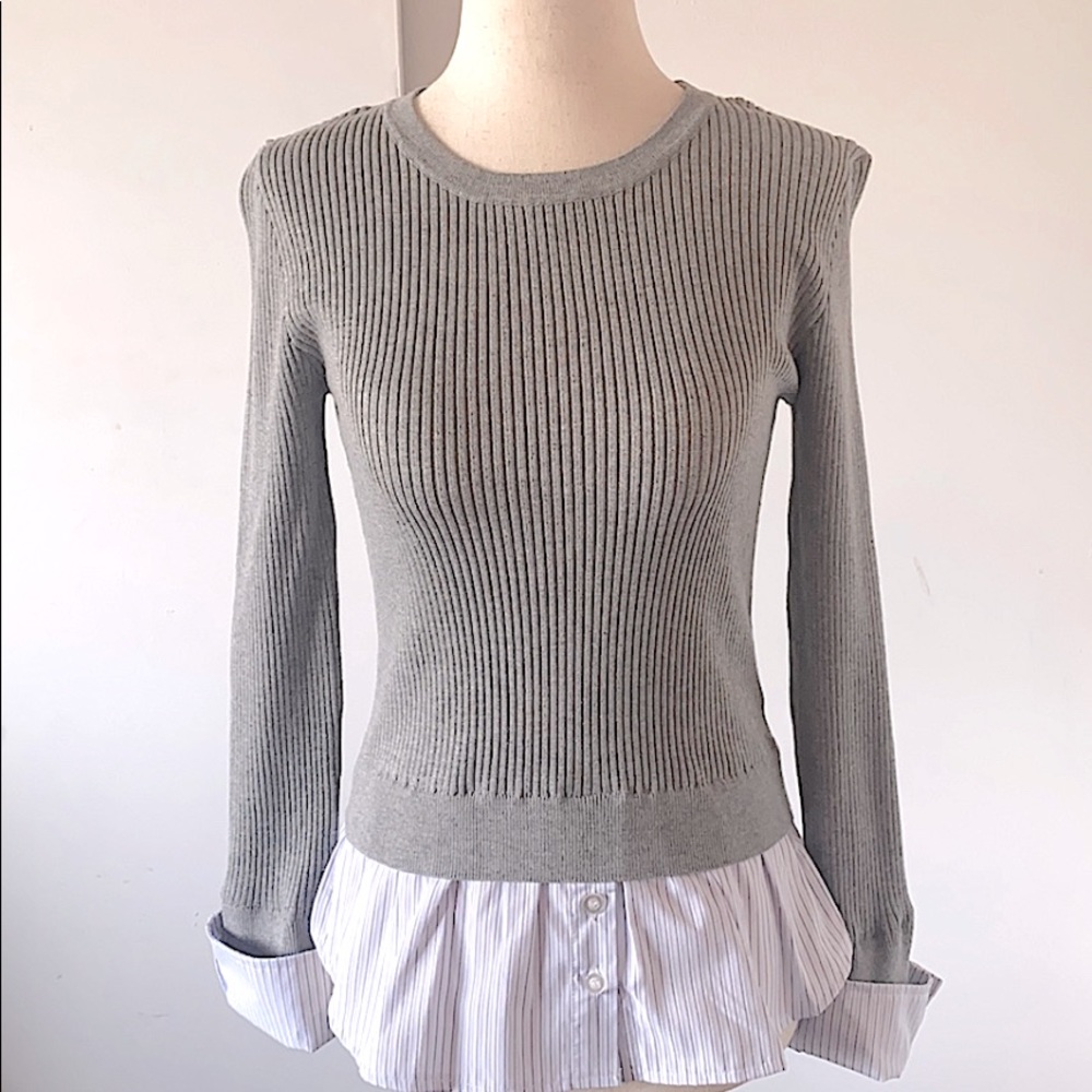 Fitted Forever 21 Long Sleeve Top